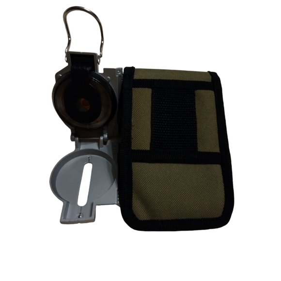 NWOT 2/$10 Gear To Go Compass and case- Scout Orienteering OUTDOORS - Picture 2 of 4